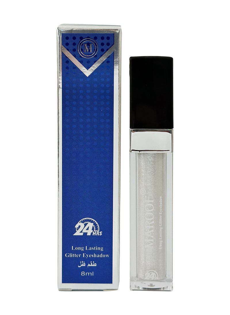 MAROOF Long Lasting Glitter Eyeshadow by Maroof - 22 Pearl White - Image 2