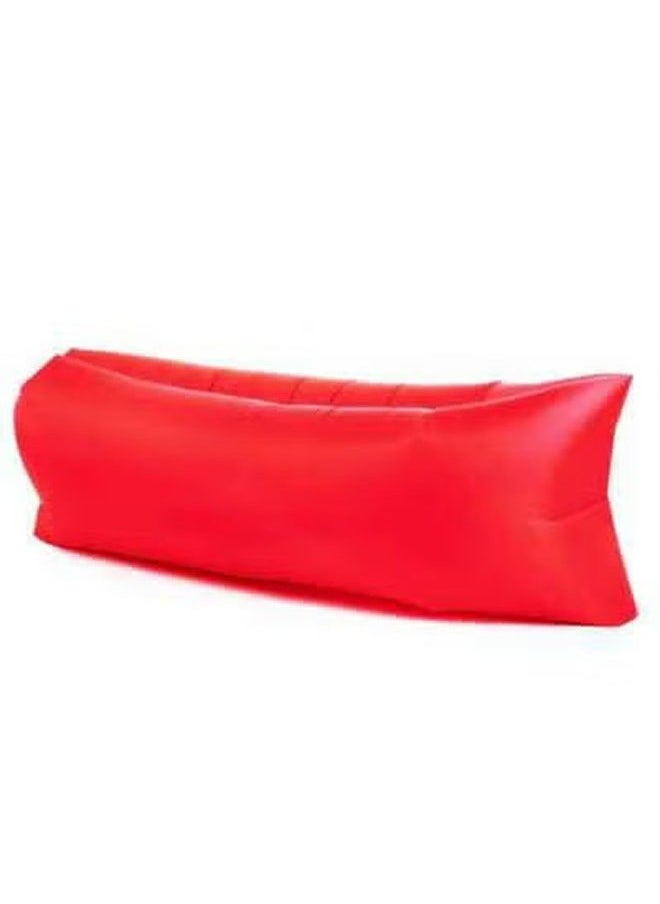 KLNAMAEAAN Outdoor portable inflatable waterproof beach air bed air bed sofa.Inflatable Lounger Air Sofa Hammock for Outdoor, Travelling, Camping, Hiking, Picnic  - Image 2