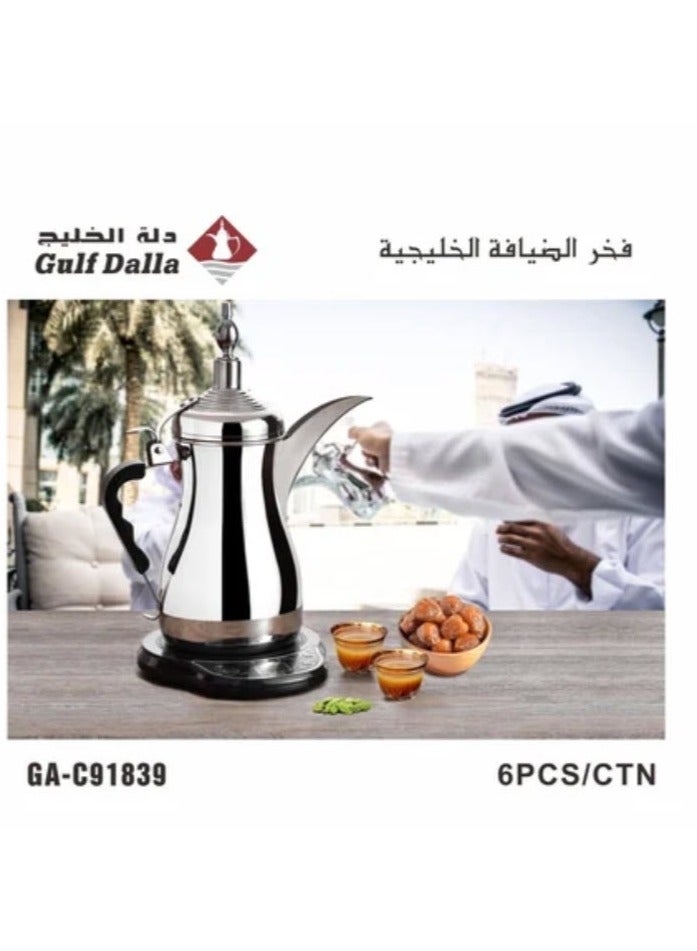 غالف دالا ماكينة قهوة عربية كهربائية من جلف دالا، سعة 1000 مل، GA-C91839 - Image 1