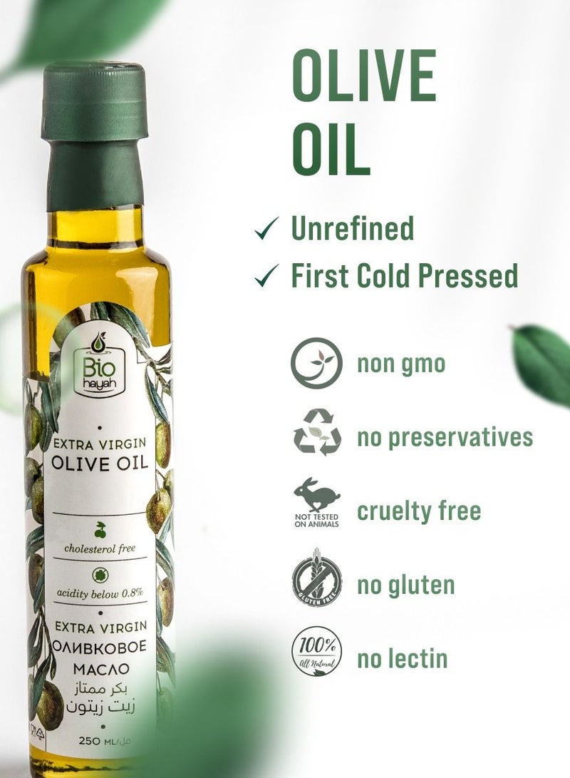 Biohayah, Extra Virgin Olive Oil - 250 Ml - Image 2