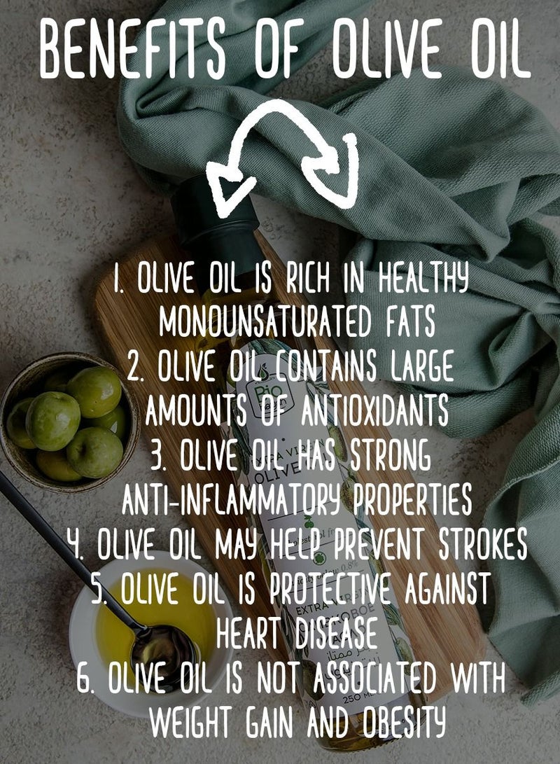 Biohayah, Extra Virgin Olive Oil - 250 Ml - Image 5