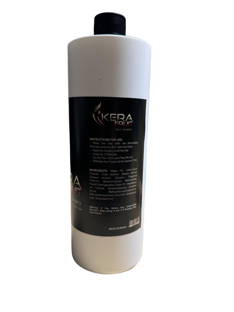 KERA FRUIT Hair Surgery 16 Oz KeraFruit Anti-Frizz Hair Treatment Easy to use Hair Repair Keratin reapir hair Cirugia Capilar Reparadora - Image 2