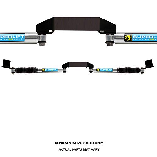 SUPERLIFT RealTruck SUPERLIFT SUSPENSION Dual Stabilizer Kit for RAM 2500/3500 | Bilstein 5100 Series Cylinders | 92700 | Fits 2003-2008 Dodge RAM 2500/3500 4WD with 3" of Lift or Higher - Image 3