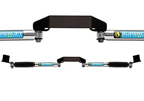 SUPERLIFT RealTruck SUPERLIFT SUSPENSION Dual Stabilizer Kit for RAM 2500/3500 | Bilstein 5100 Series Cylinders | 92700 | Fits 2003-2008 Dodge RAM 2500/3500 4WD with 3" of Lift or Higher - Image 4
