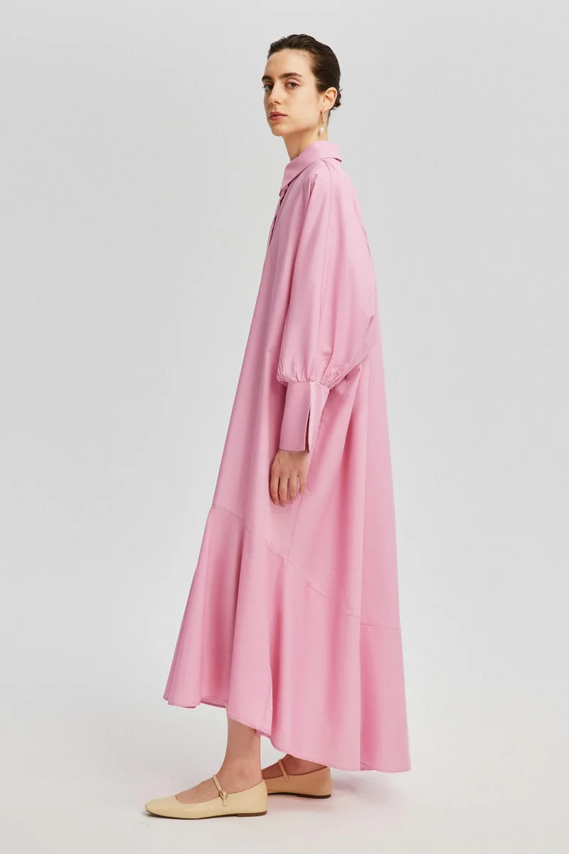 Touche Flounce Dress