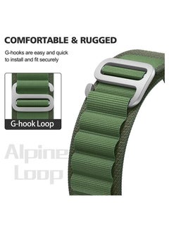 vesus Apple Watch Alpine Loop Band 41mm/40mm/38mm Nylon Woven Sport Strap  - Image 2