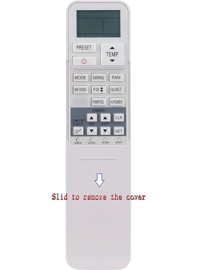 ريموت تحكم شامل لمكيف – شاشة LCD وتحكم سهل في درجة الحرارة - Image 2