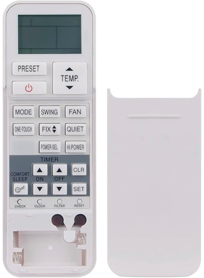 ريموت تحكم شامل لمكيف – شاشة LCD وتحكم سهل في درجة الحرارة - Image 3