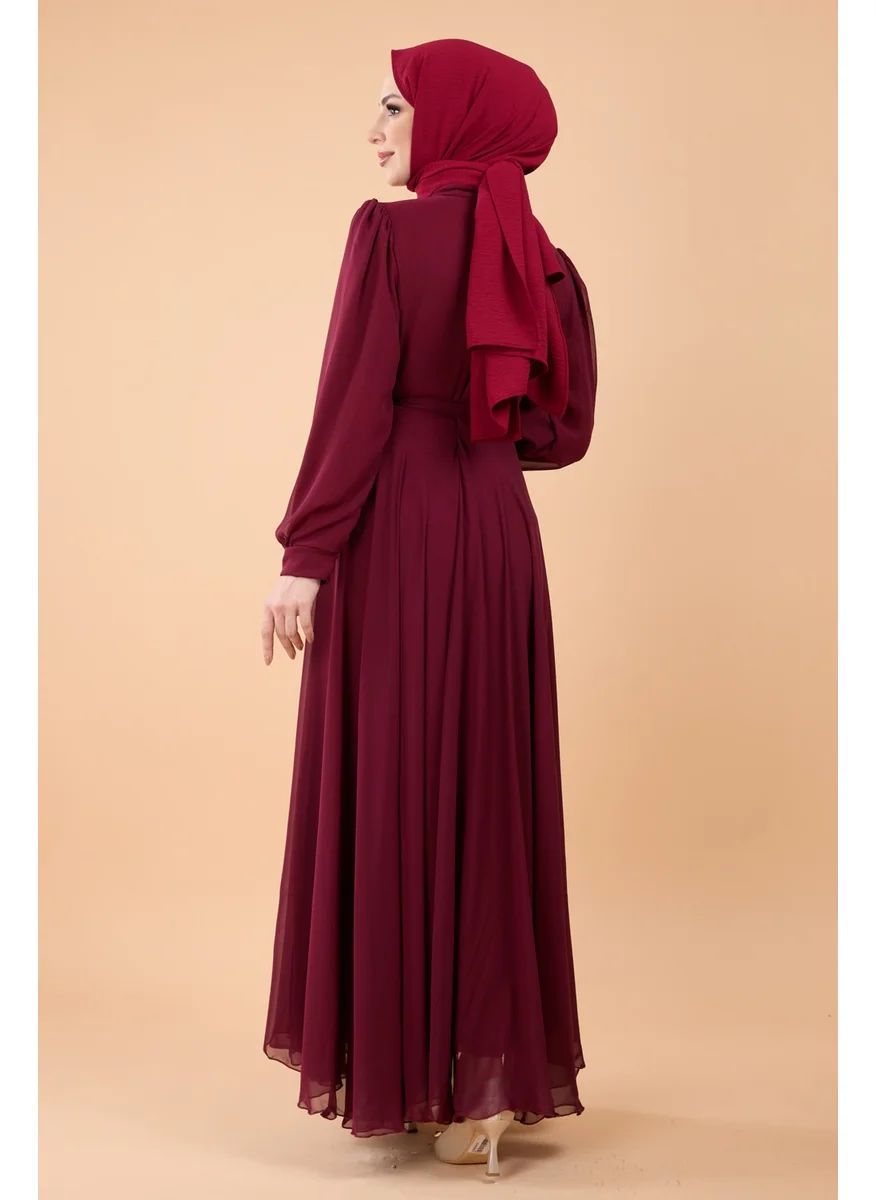 Tofisa 23864-BORDE DRESS