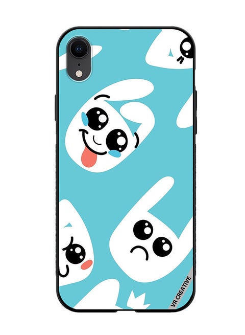 Protective Case Cover For Apple iPhone XR Cats Design Multicolour