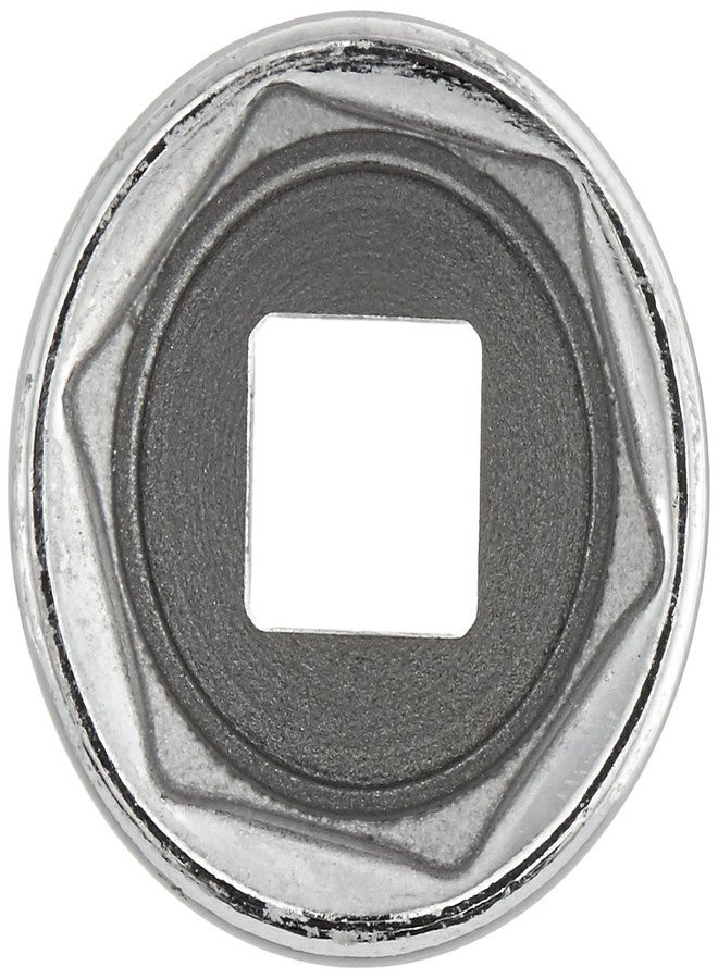 اس كي كي مقبس كروم نصف عميق متري مقاس 1/4 بوصة من SK Professional Tools 41684 - مقبس من الفولاذ المطروق على البارد بلمسة نهائية SuperKrome، صنع في الولايات المتحدة الأمريكية - Image 2