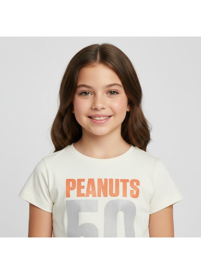 Peanuts T-SHIRT GIRLS PEANUTS SS 2-8 YRS AI - Image 1