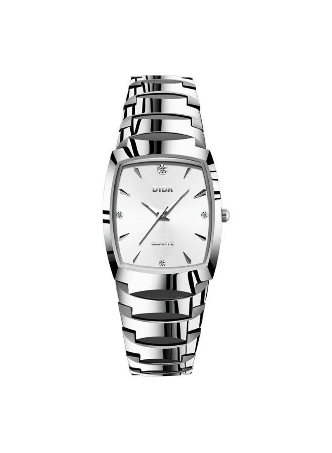 DIDA Women's Alloy Waterproof Watch S021 White - Image 1