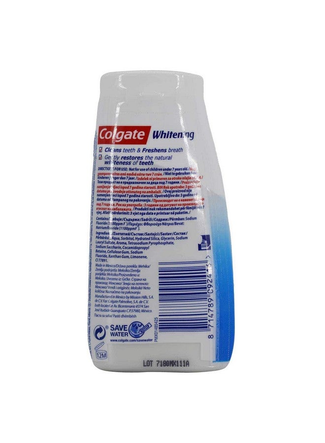 كولجيت معجون أسنان وغسول للفم 2 في 1 لتبييض الأسنان 100 مل - Image 3