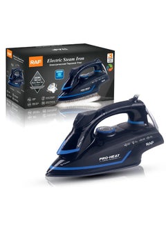 RAF Electric Steam Iron, 2600 Watt, 380 ml Water Storage, Model R.1232B, Perfect Ironing of Clothes  - Image 1