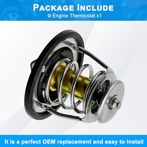 Hsbhlsnx Engine Thermostat for Toyota Avalon Camry Celica Corolla Highlander Matrix Prius RAV 4 Sienna Solara Tacoma Venza Yaris Lexus ES300 330 350 GS300 IS300 90916-A3003 90916-03129 90916-A3002 - Image 5