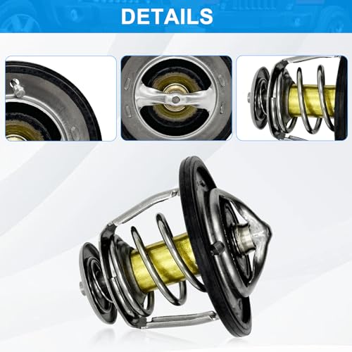 Hsbhlsnx Engine Thermostat for Toyota Avalon Camry Celica Corolla Highlander Matrix Prius RAV 4 Sienna Solara Tacoma Venza Yaris Lexus ES300 330 350 GS300 IS300 90916-A3003 90916-03129 90916-A3002 - Image 4
