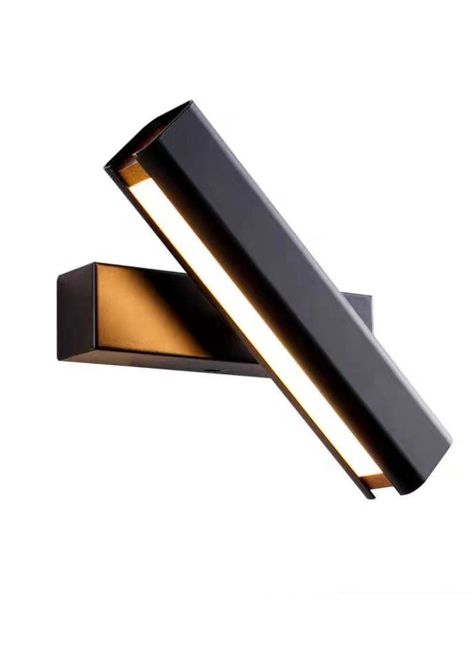 Wall Light LED Wall Sconce Modern Simple Bedside Light Wall Lamp 270° Rotatable Wall Lantern Wall Mounted Light Home Ceiling Wall Sconce,Pendant Lighting Ceiling(Black)  - Image 1