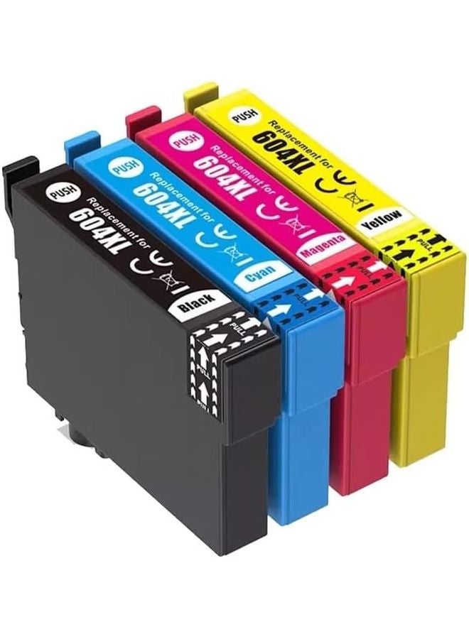 خرطوشة حبر متوافقة 604XL 1SET لطابعات XP 2200 XP 4200 WF 2910 WF 2930 WF 2950 - Image 2