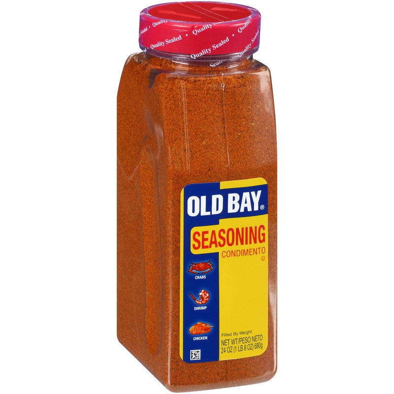 OLD BAY Seasoning, 24 oz - One 24 Ounce Container of OLD BAY All-Purpose Seasoning with Unique Blend of 18 Spices and Herbs for Crabs, Shrimp, Poultry, Fries, and More - Image 1