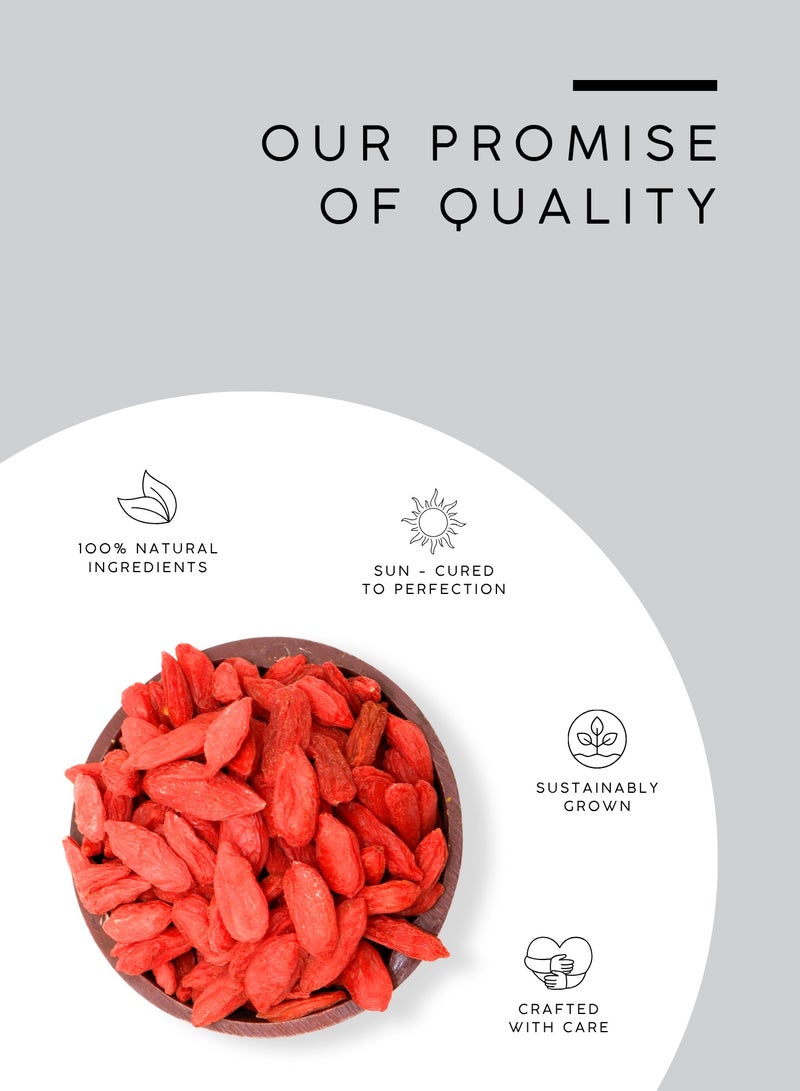 أباميك توت غوجي مجفف من أوافي ميل | توت كامل من الليسيوم بارباروم للشاي والحساء والعصيدة والخبز والوجبات الخفيفة | قوام حلو طبيعي ومطاطي - ١٠٠ غرام | ٣.٥ أونصة - Image 4