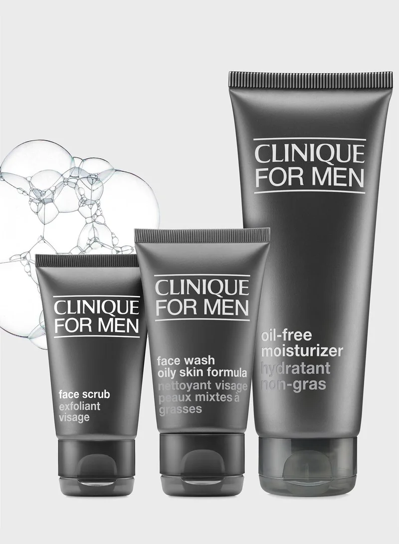 CLINIQUE Clinique For Men Daily Oil-Free Hydration Set, Savings 26%