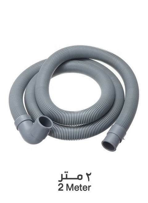 Washing Machine Drain Hose Outlet Pipe 2 Meters Compatible With All Automatic Washing Machines