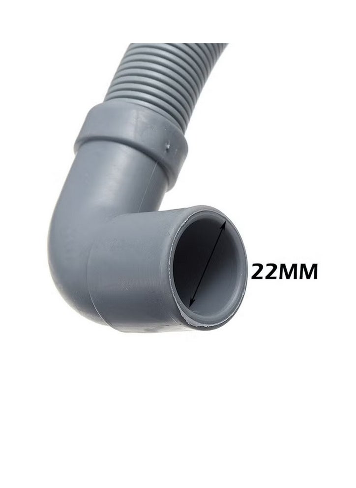 Generic - Washing Machine Drain Hose Outlet Pipe 2 Meters Compatible With All Automatic Washing Machines - Image 1