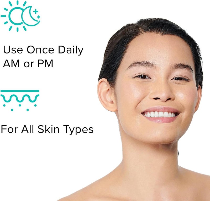 ClarityRx Get Clean Crushed Bamboo Facial Exfoliator - Plant Based Exfoliating Face Scrub for All Skin Types (1.7 oz) - Image 3