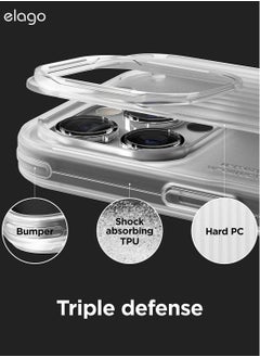Elago Buckler for iPhone 14 Pro Case Cover - Transparent  - Image 5