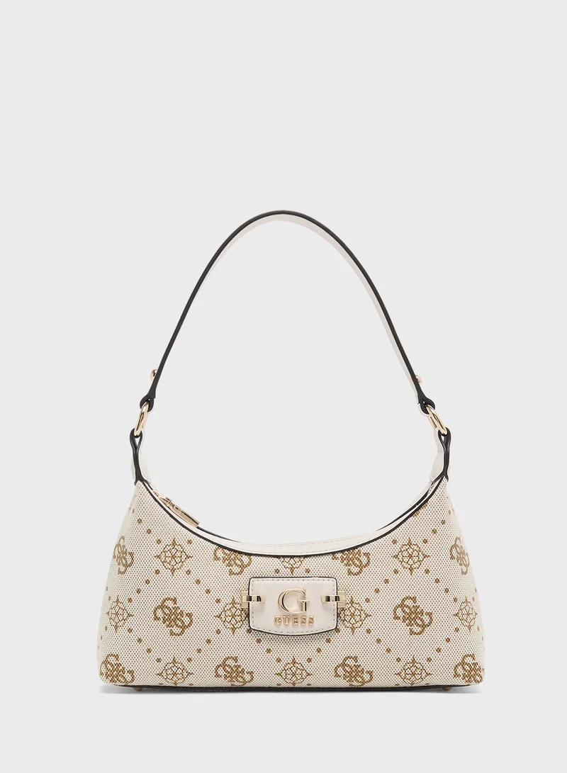 جس NEDA TOP ZIP SHOULDER BAG