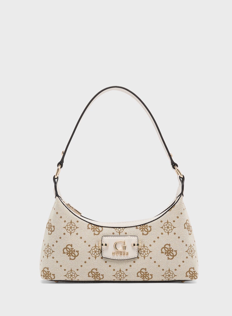 GUESS Neda Top Zip Shoulder Bag  - Image 1
