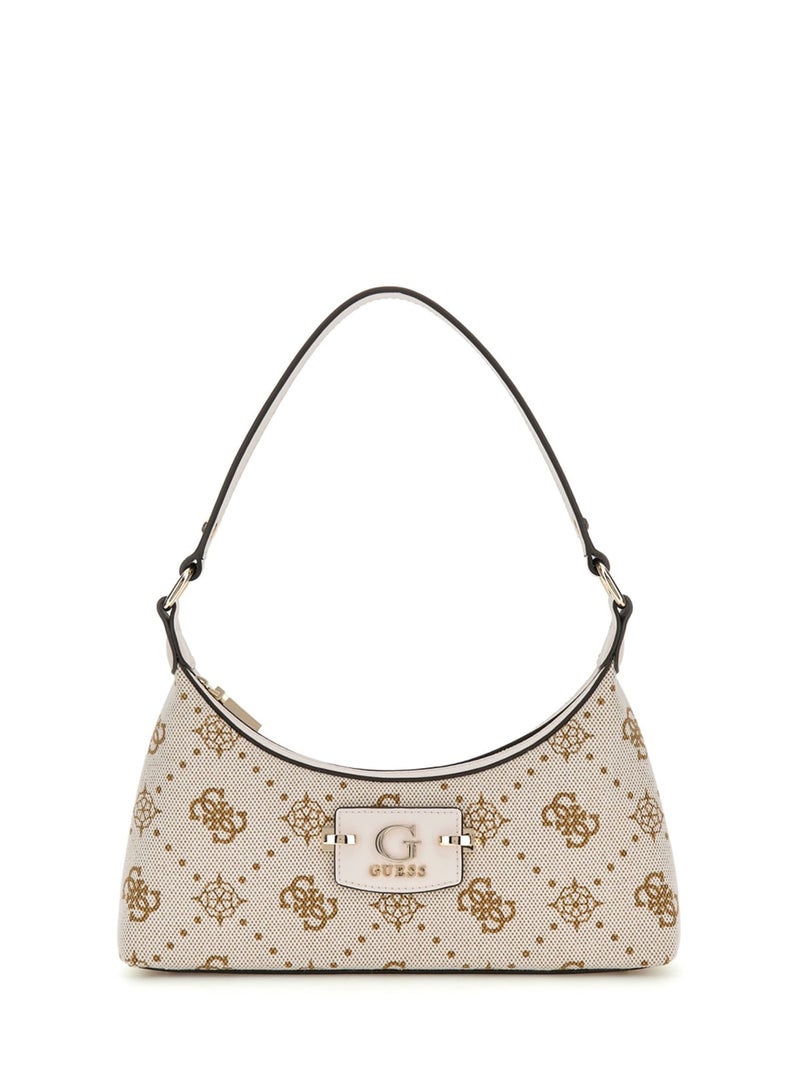 GUESS Neda Top Zip Shoulder Bag - Image 1