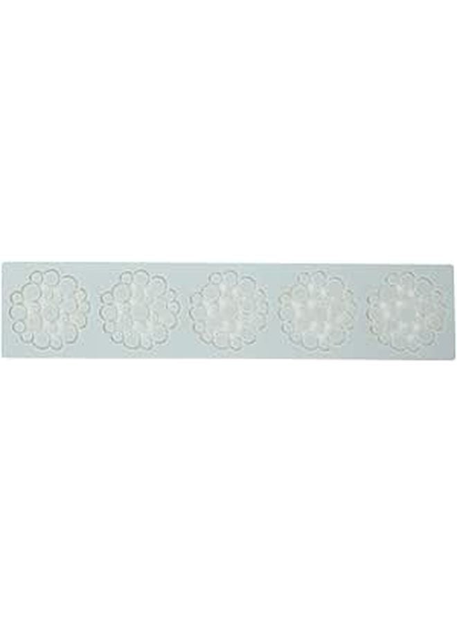 Food Grade Silicone Fondant Mold 5 Cavity Cake Baking Tool For DIY Dessert Decoration - Image 1