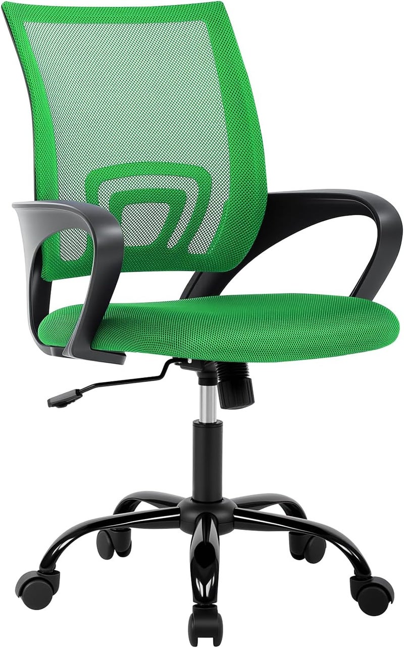 BestOffice Ergonomic Mesh Executive Desk Chair with Lumbar Support for Women & Men, Green - Image 1