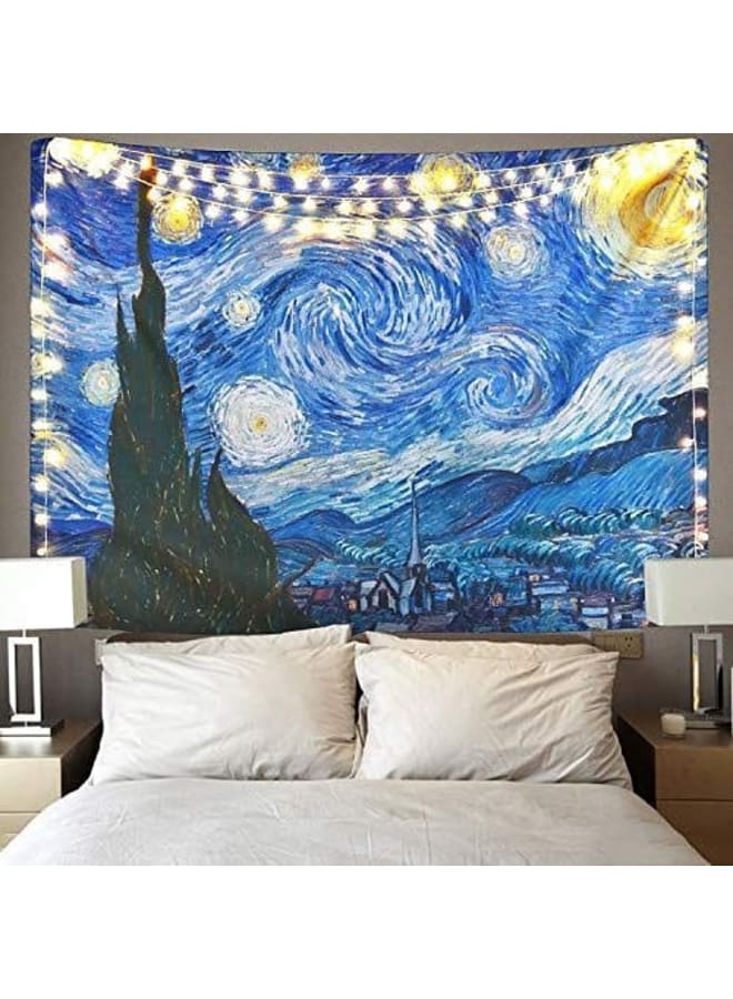 Hendi Mandala Bohemian Mandala Printed Wall Tapestry – Colorful Hippie Art Décor – Lightweight Polyester –  Bedroom, Living Room, Dorm Decoration - Image 3