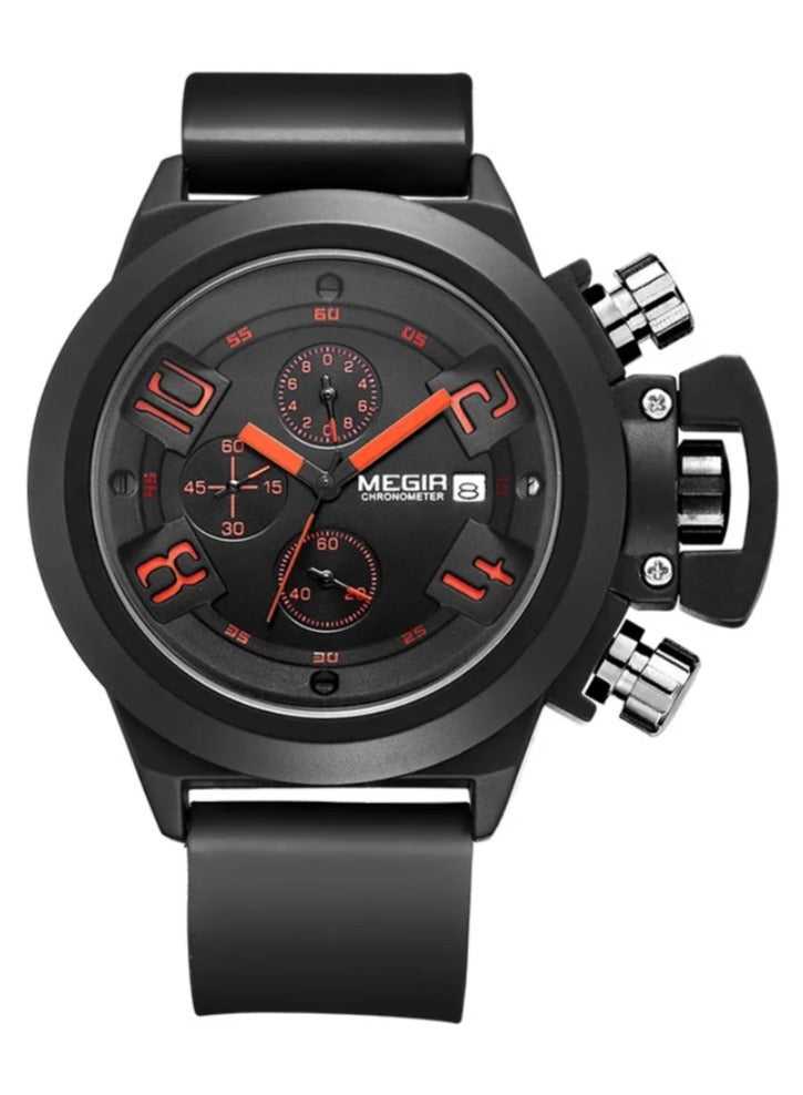 MEGIR Men's Watches Top Brand Luxury Big Dial Quartz Watch Men Waterproof Chronograph Sports Wristwatch Relogio Masculino - Image 1