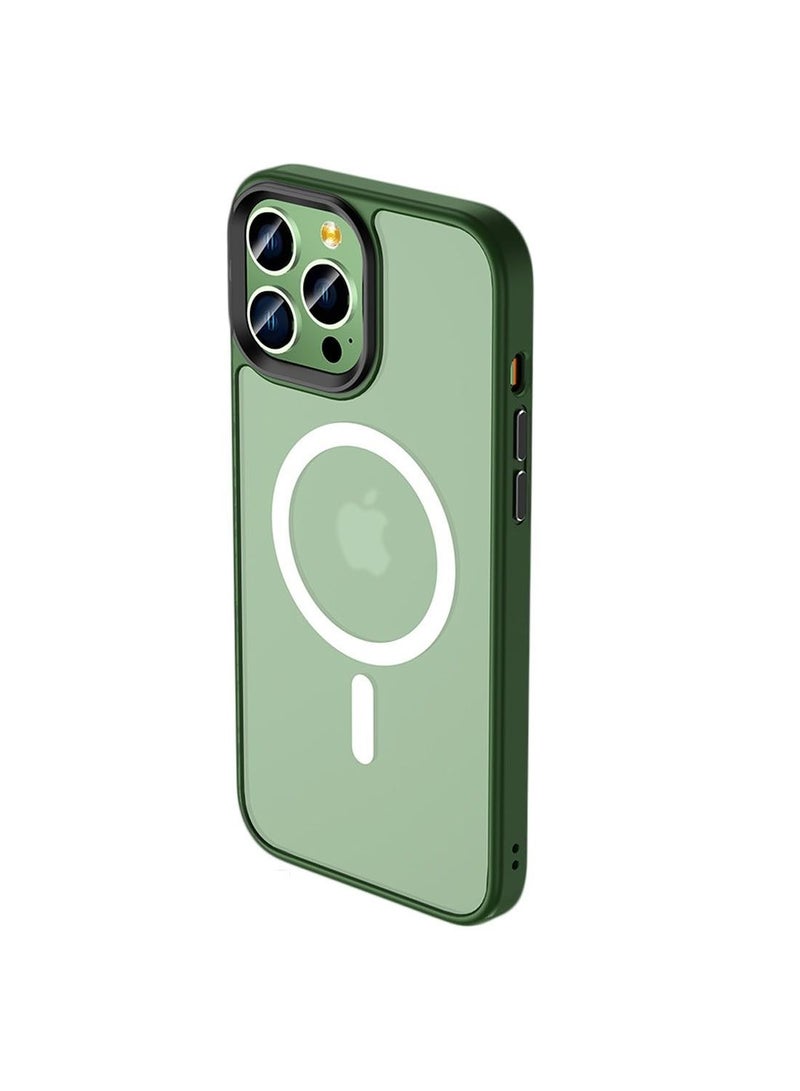 Loquat Suitable For iPhone Case Magsafe Wireless Magnetic Skin-absorbing Matte Protective Case