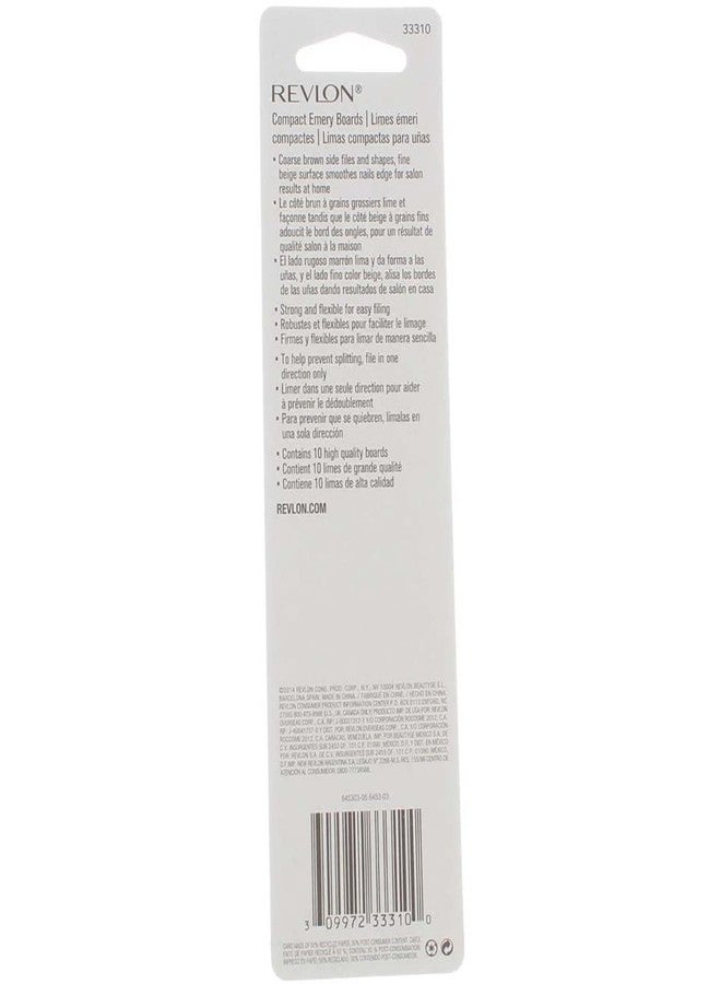 Revlon Compact Emery Board 10 ea (Pack of 2) - Image 2