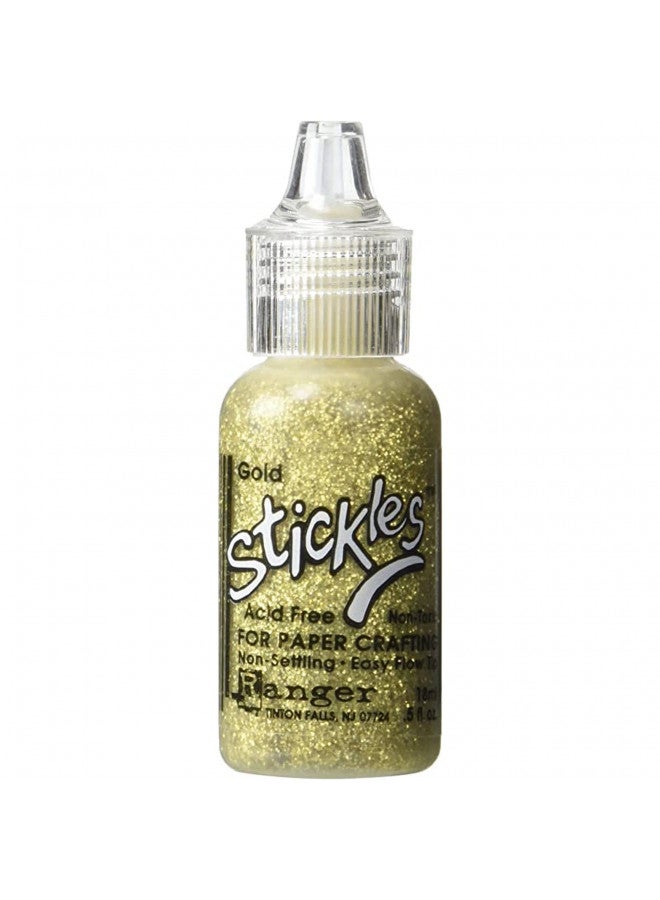 Ranger 1/2-Ounce Stickles Glitter Glue, Gold (SGG01-799) - Image 2