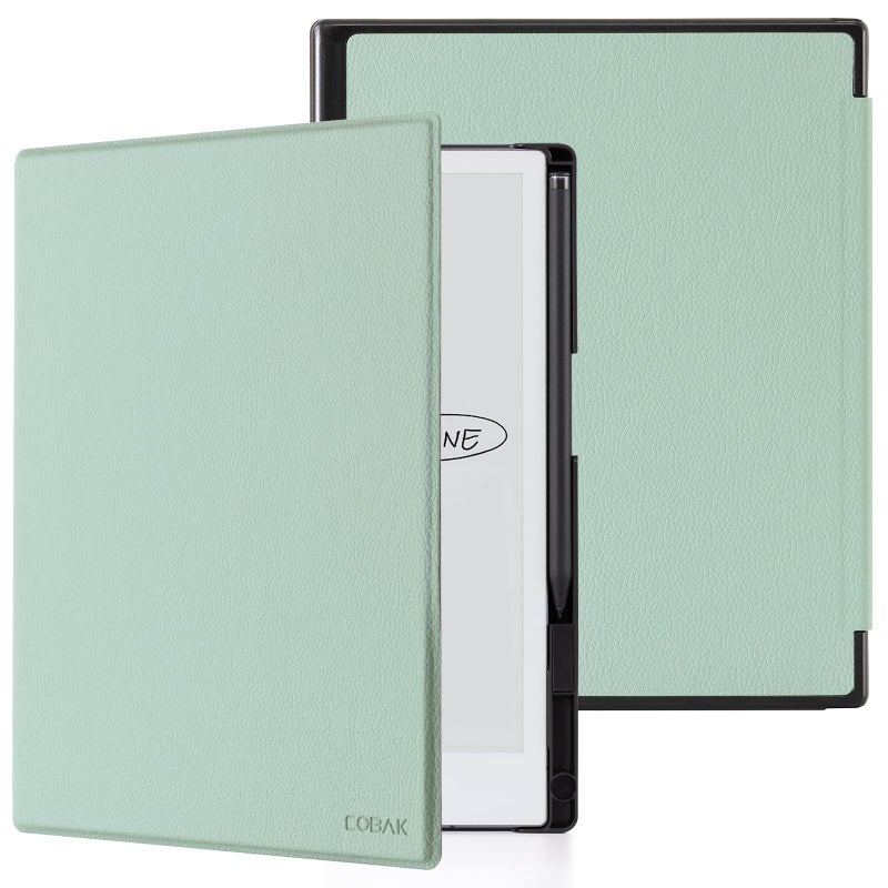CoBak Case for Remarkable 2 Tablet - Lightweight and Hard Back Shell Protective Book Folio Cover with Built-in Pen Holder - Only for 10.3" 2020 Released (Sage Green) - Image 2