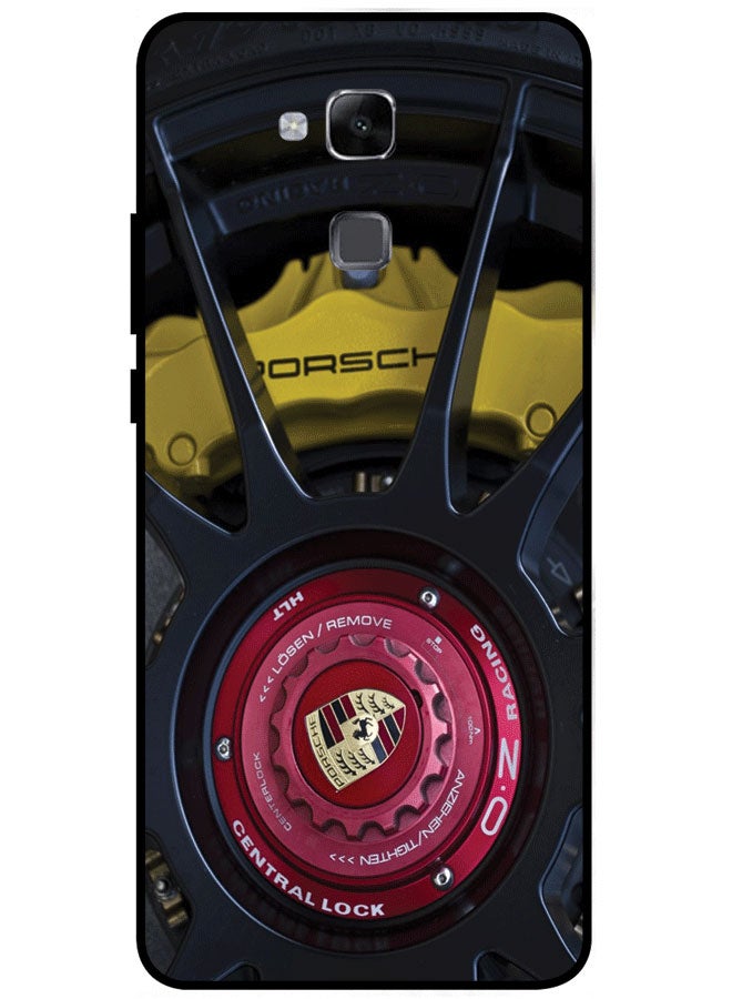 EYE CATCH Protective Case Cover For Huawei Mate 7 Porsche Wheel Multicolor - Image 1