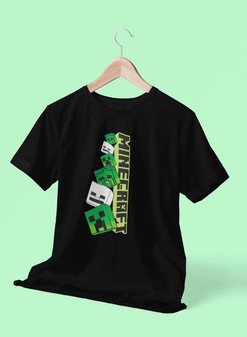 ZOOM Minecraft Block Builder’s T-Shirt Design For Kids