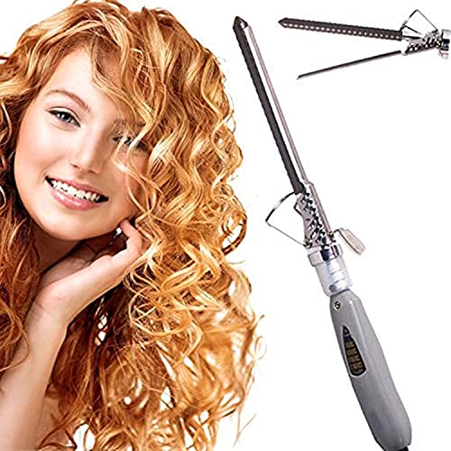 Concepta Hair Curler Machine for Women – Ceramic Iron Rod & Brush Styler Curling Iron, Machine Stick, and Roller (Silver) - Image 4