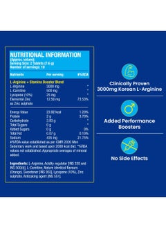 FAST&UP Fast & Up L-arginine - Boosts Stamina & Nitric Oxide - Orange  - Image 3
