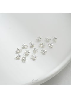 Generic 14K Gold-Plated Clasps DIY Jewelry C white gold 6x 3mm [10]] 