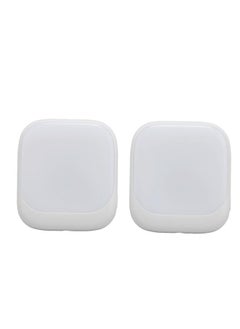NIBEMINENT 2PCS Plug in Night Light 0.5W Dimmable Dusk to Dawn Sensor Soft Lighting Small Night Light 220‑240V for Bedroom Hallway UK Plug  - Image 1