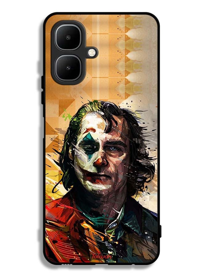 غطاء حماية Tecno Pop 10 بتصميم فن الجوكير