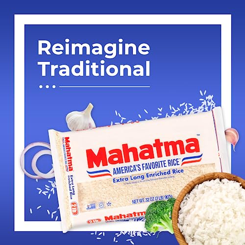 Mahatma ExtraLongGrain Rice 2Pound Rice Bag GlutenFree and NonGMO White Rice Bulk Bag - Image 5