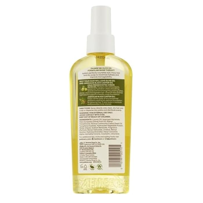 PALMER'S Palmers Olive Oil Formula Conditioning Spray Oil 5.1 Ounce (Pack of 3) - Image 3